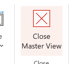 Close Master View