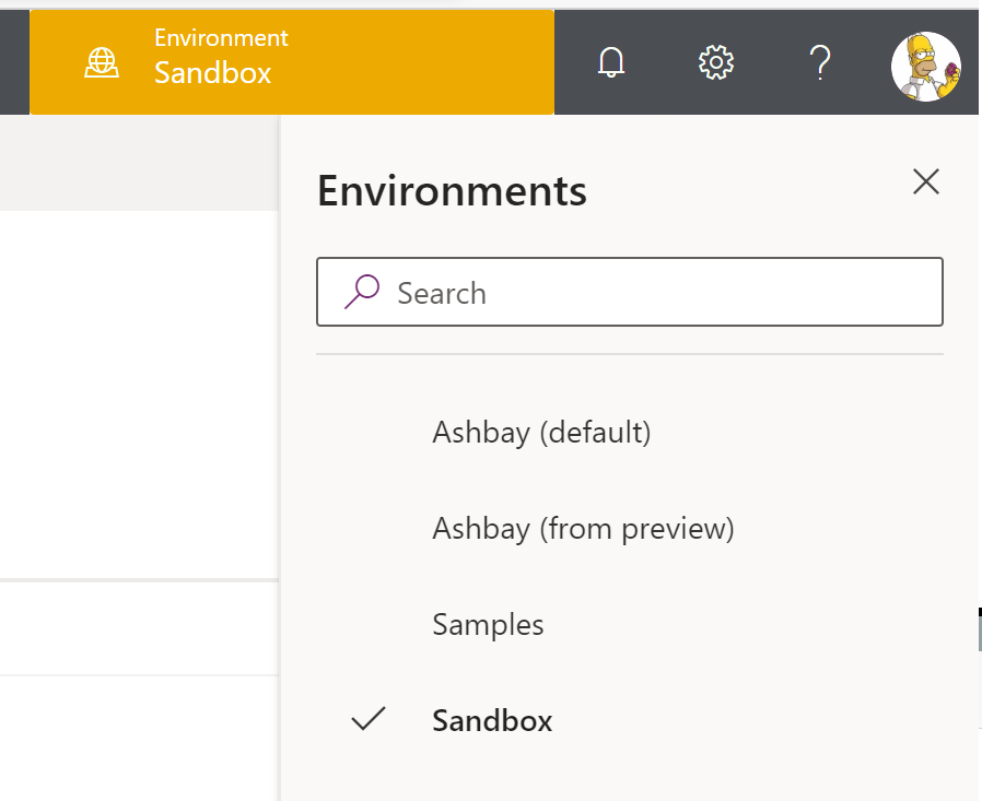 Environments in Power Platform